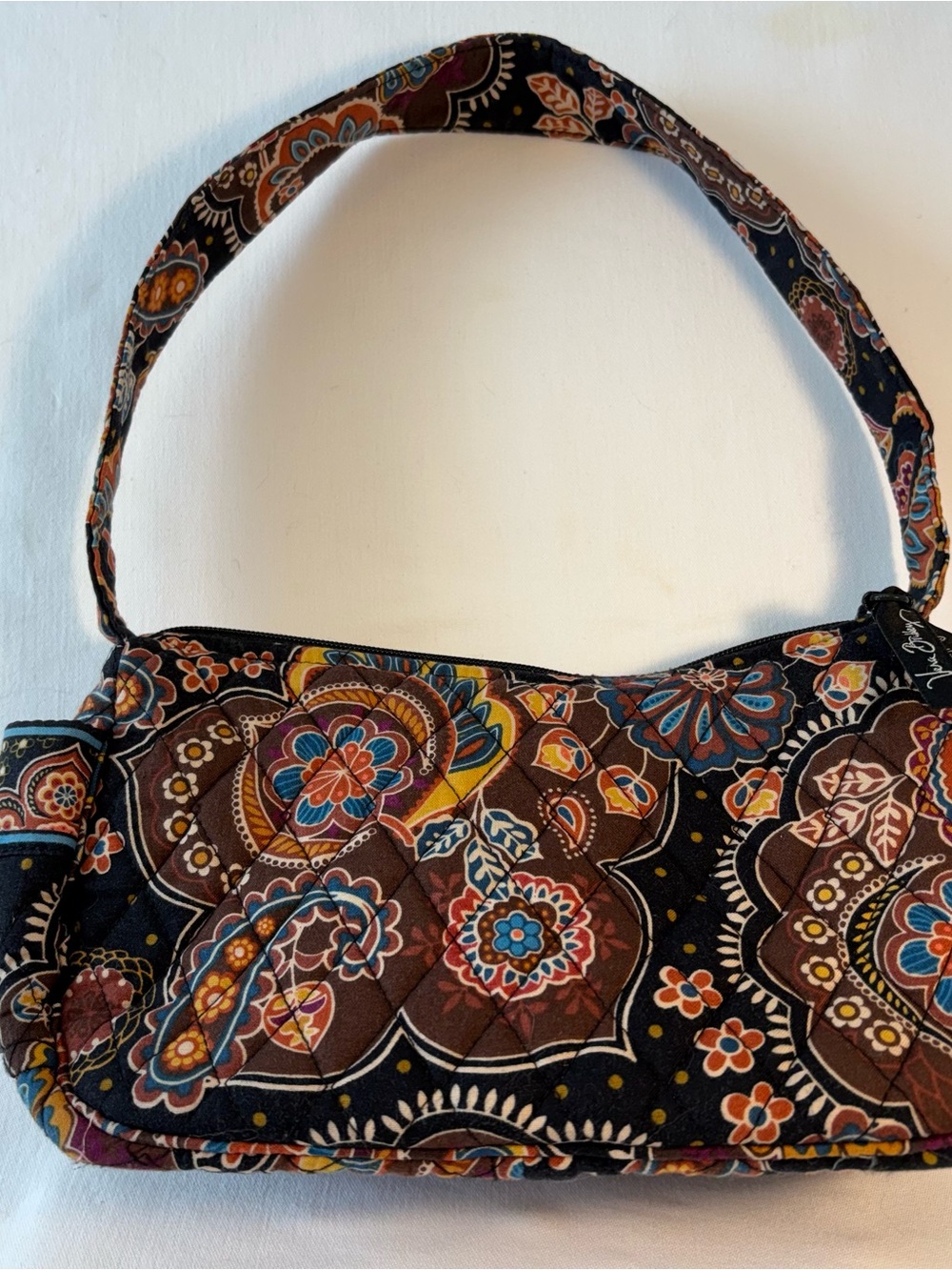 Vintage Vera Bradley “Kensington” Baguette Shoulder Bag